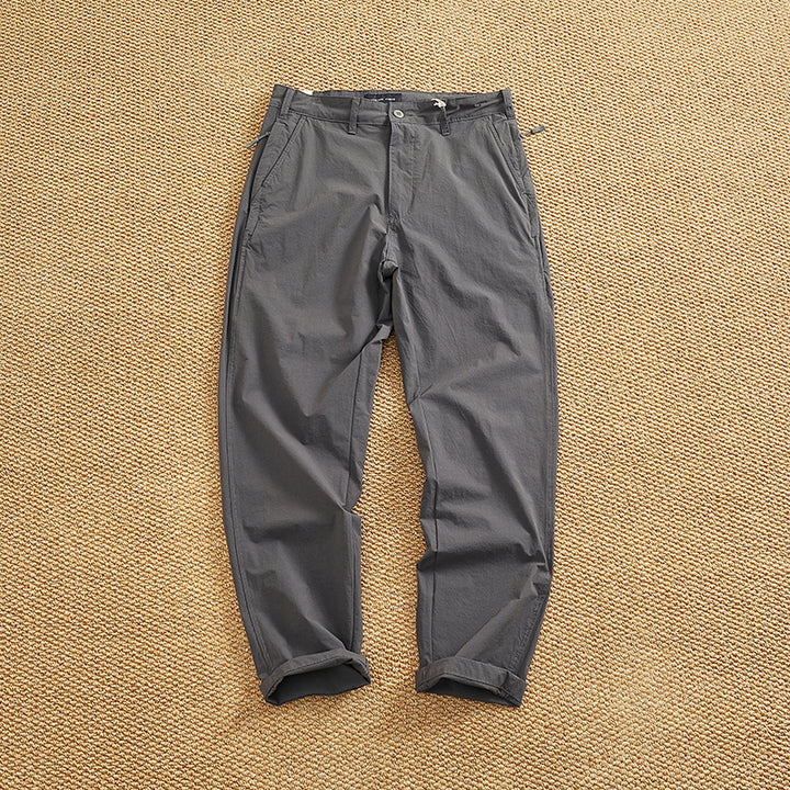 Herren Chino-Hose mit elastischem Bund und praktischen Eingrifftaschen Echoarchiv