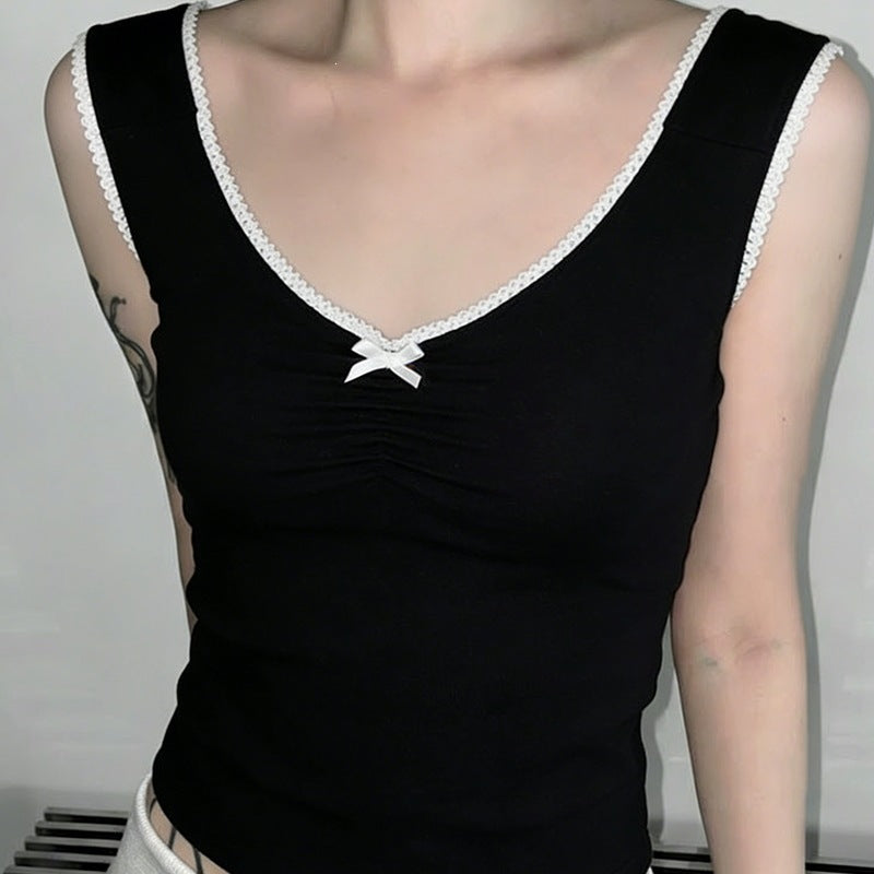 Damen verführerischer Bodysuit mit feinen Spitzenakzenten Echo Archiv