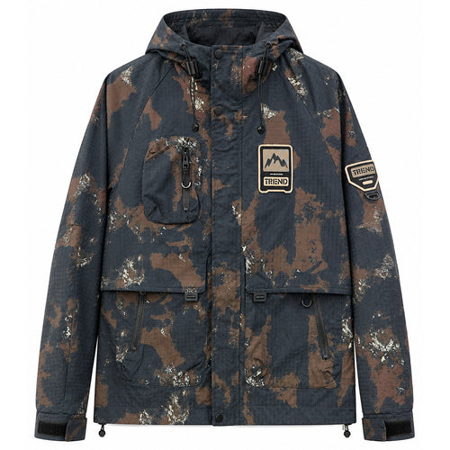 Herren Technische Outdoorjacke mit praktischen Taschen – Taviero