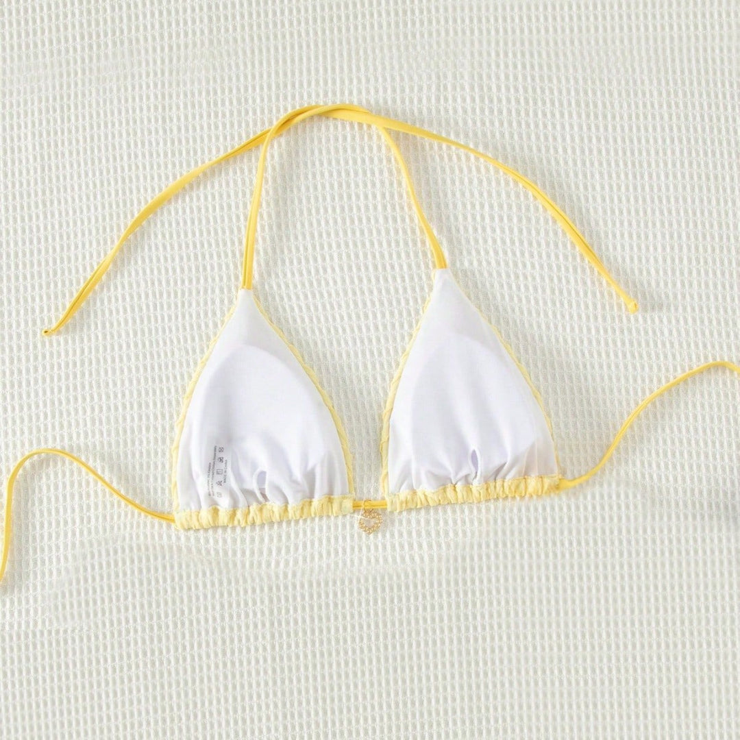 Damen Triangel-Bikini mit einzigartiger Struktur Echo Archiv