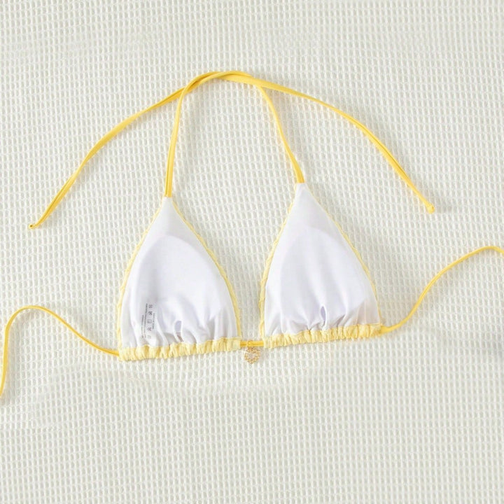 Damen Triangel-Bikini mit einzigartiger Struktur Echo Archiv