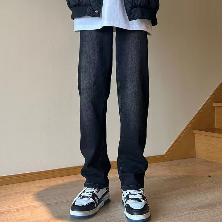 Herren Modische Weitgeschnittene Jeans Echoarchiv