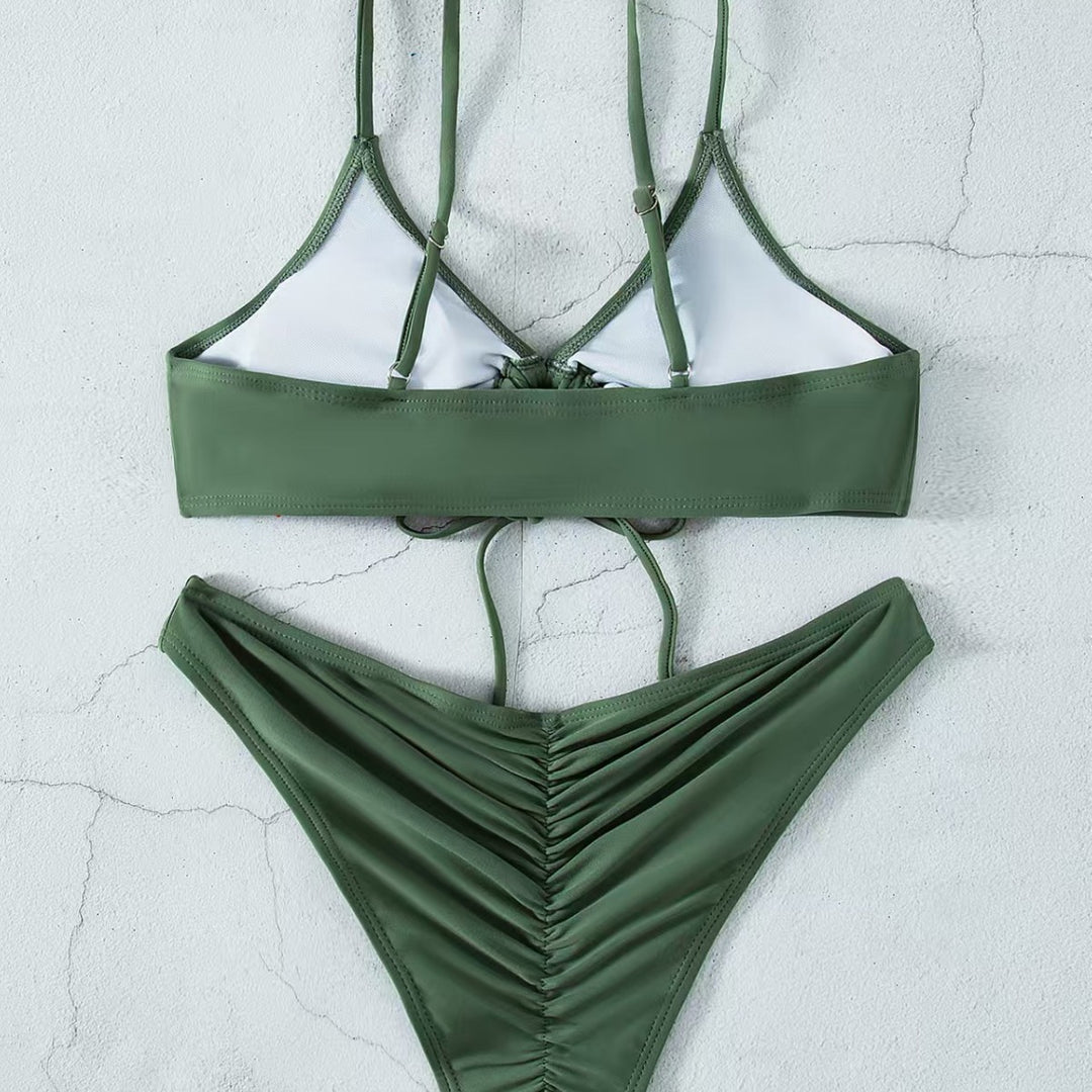 Damen Raffinierter Triangel-Bikini Echo Archiv