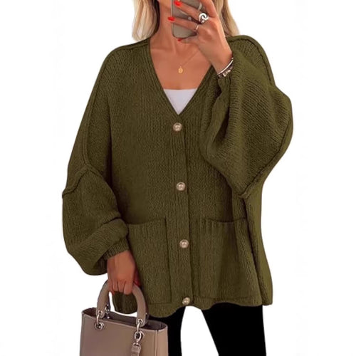Damen gemütlicher Strickcardigan Echo Archiv