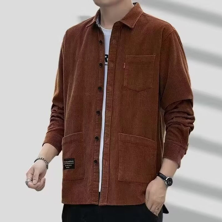 Herren modische Cordjacke Echoarchiv