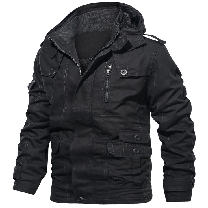 Herren multifunktionale Outdoorjacke mit kuscheligem Innenfutter Echoarchiv