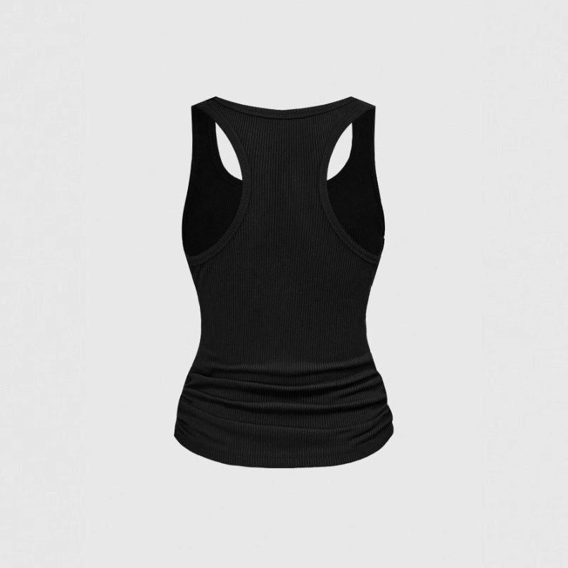 Damen Sportliches Top mit stylischen Nieten-Details Echo Archiv
