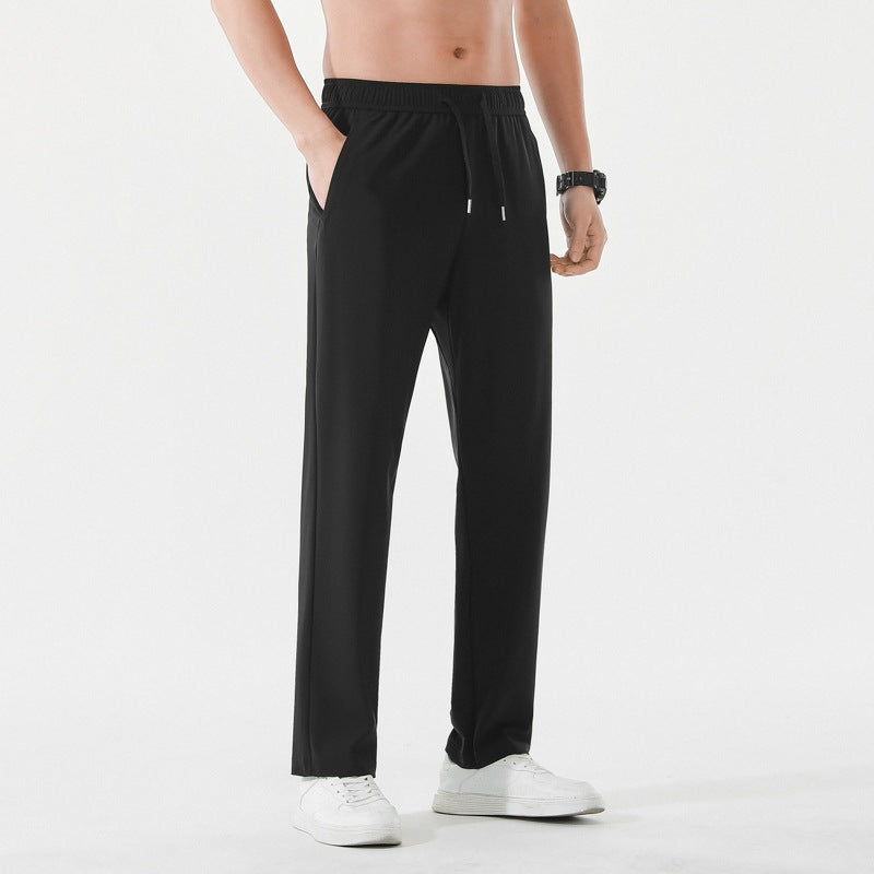 Herren Relaxed-Performance-Freizeithose mit elastischem Tunnelzug, schnell trocknendem Stretch & geradem Bein Echoarchiv