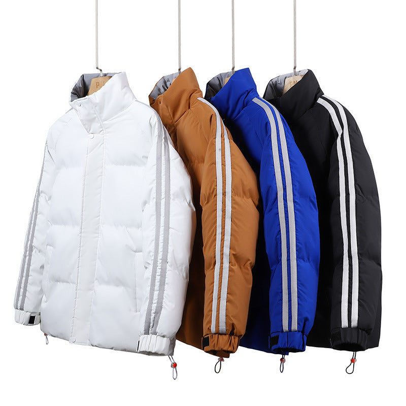 Herren Winterliche Steppjacke mit isolierendem Innenfutter und verstellbarer Kapuze Echoarchiv