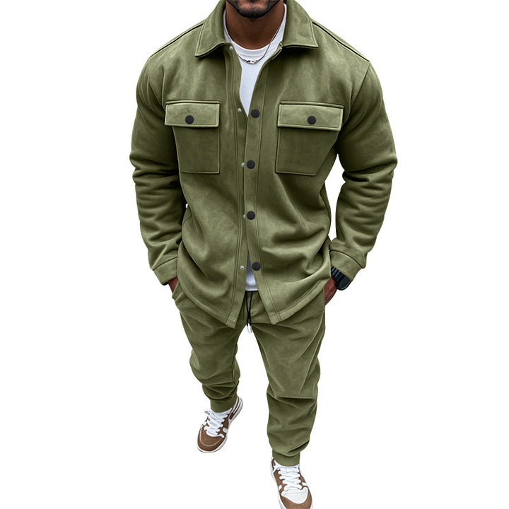 Herren sportliches Premium-Jogginganzug mit praktischen Taschen und lässiger Passform Echoarchiv