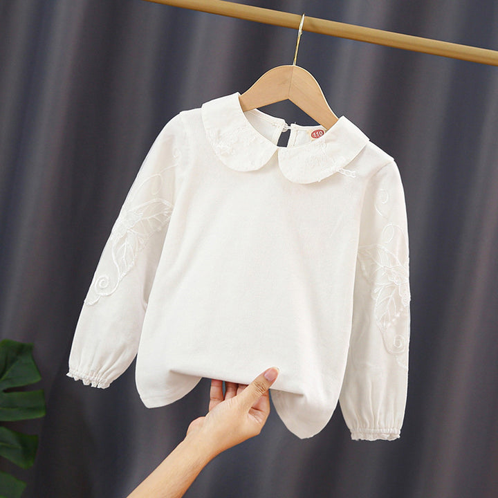 Damen Bluse mit eleganter Stickerei Echo Archiv