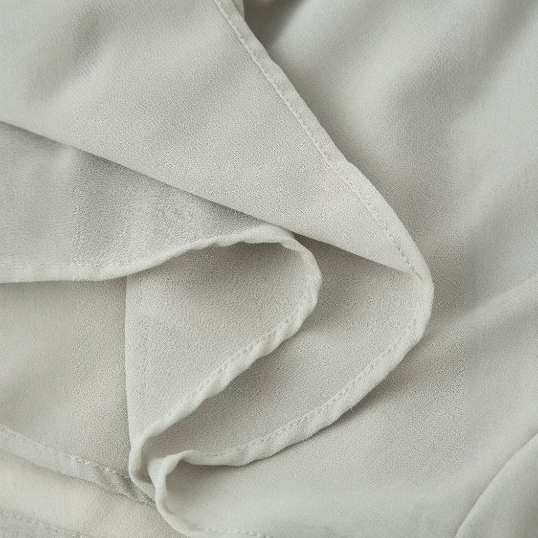 Damen Romantisches Volant‑Chiffon‑Minikleid mit Paillettenbesatz Echoarchiv