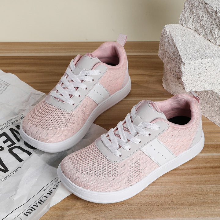 Unisex Atmungsaktive Strick-Laufsneaker mit leichter EVA-Sohle – Tavélo