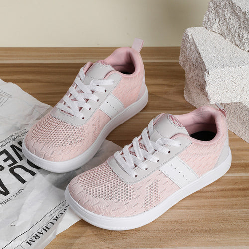 Unisex Atmungsaktive Strick-Laufsneaker mit leichter EVA-Sohle – Tavélo