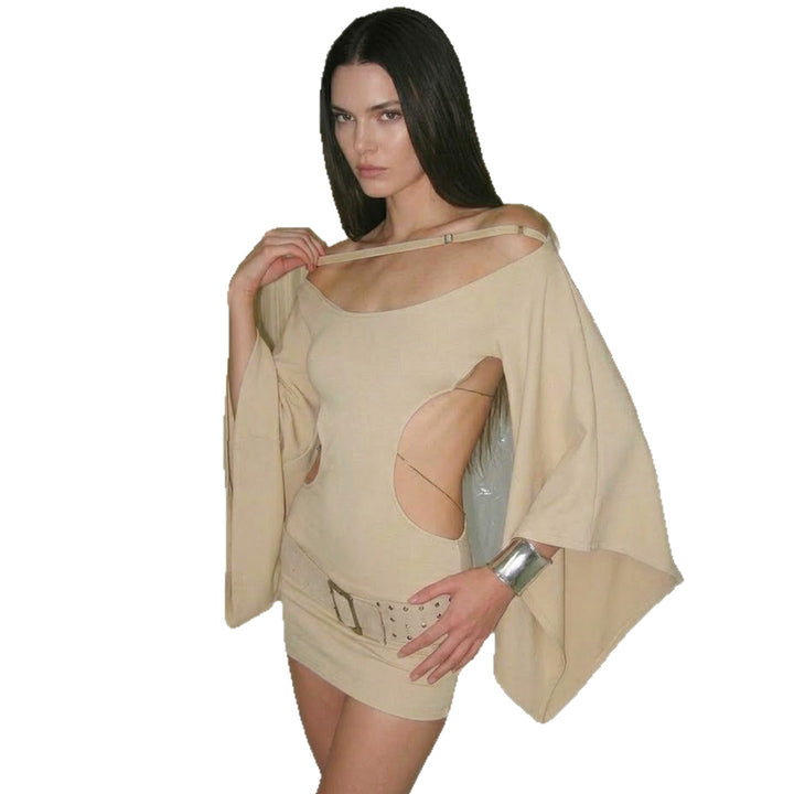 Damen Kleid mit off-shoulder Design und raffinierten Cut-Out-Details Echo Archiv