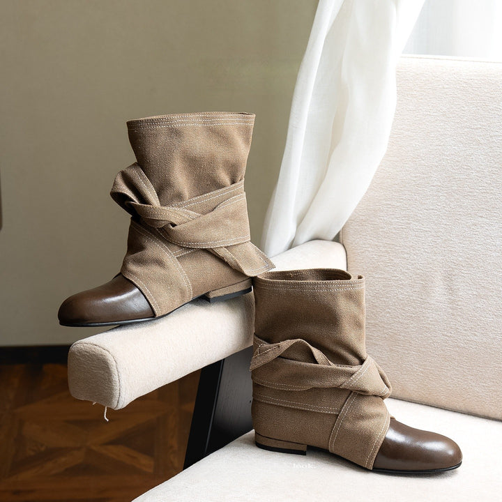 Damen Modische und elegante Softboots Echo Archiv