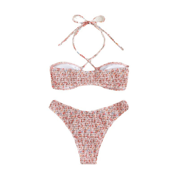 Damen Bandeau-Bikini mit raffinierten Schnürdetails Echo Archiv