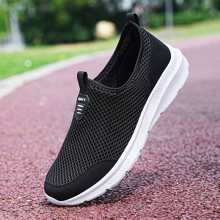 Unisex nan ultraleichter Netz-Slipper mit viskoelastischem Fußbett und flexibler rutschfester Laufsohle Echo Archiv