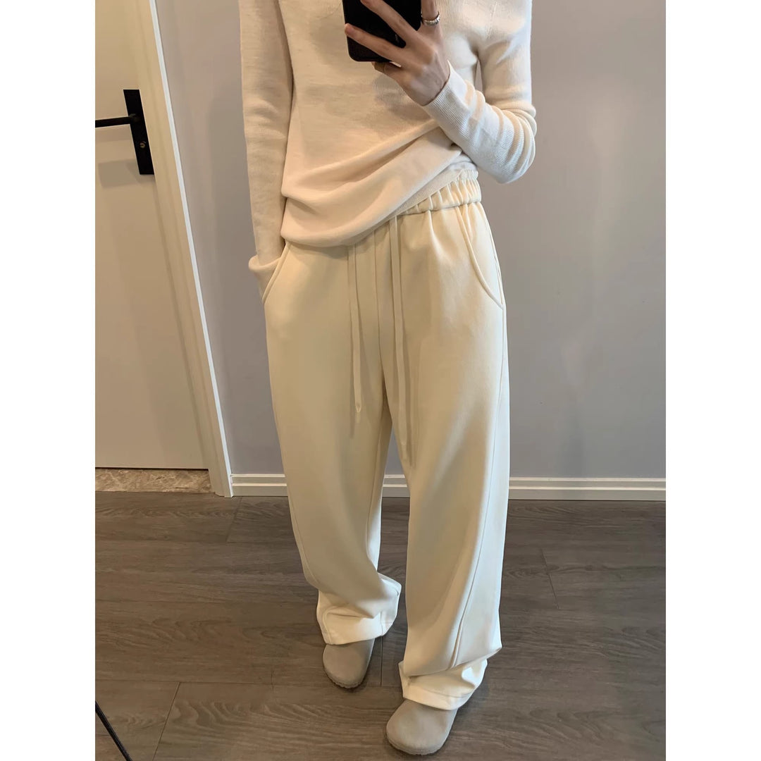 Damen Bequeme und stylische weit geschnittene Freizeithose Echoarchiv