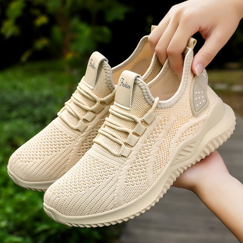 Damen nan gestrickter Sockensneaker mit Fersenstabilisator, reaktiver Leicht-EVA-Zwischensohle und elastischer Schnellzug-Schnürung Echo Archiv