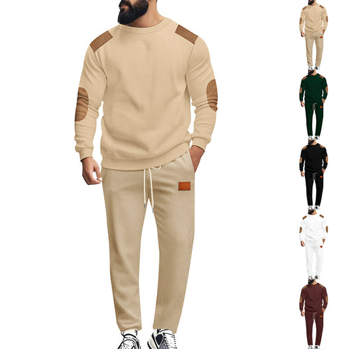 Herren modischer Sweatshirt- und Jogginghosen-Set Echoarchiv
