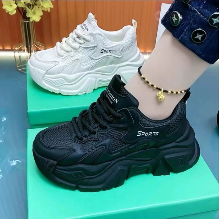 Damen Sportliche Chunky Sneakers Echo Archiv