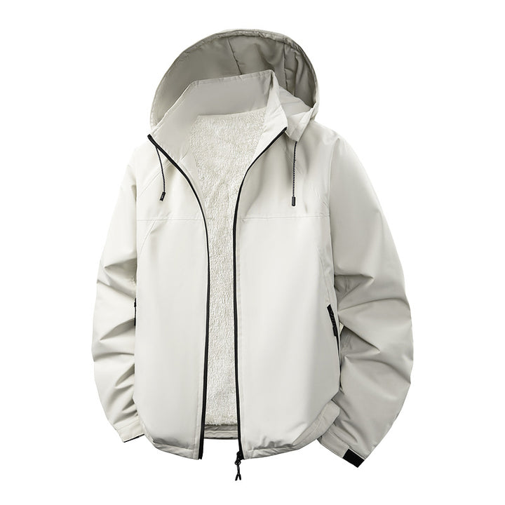 HerrenKapuzenjacke mit innerem Teddy-Futter Echo Archiv