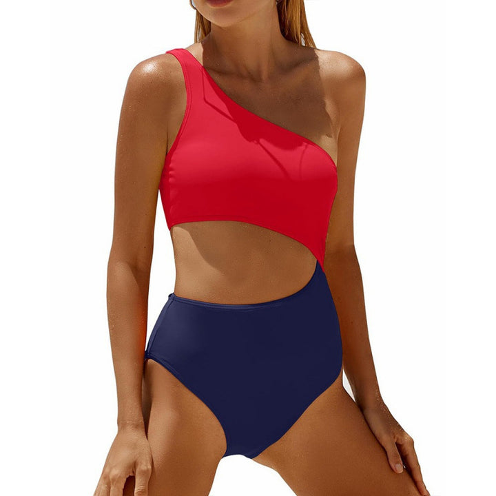 Damen Einseitiger Cut-Out Badeanzug mit attraktivem Design Echo Archiv