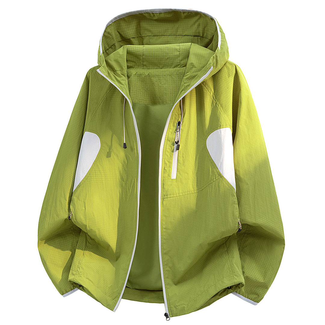 Herren Ultraleichte Funktionsjacke mit Kapuze Echoarchiv