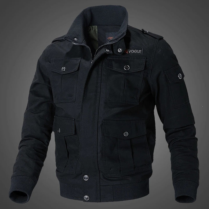 Herren Militärjacke mit zahlreichen Taschen Echo Archiv