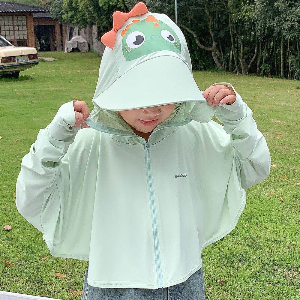 Mädchen multifunktionale UV-Schutzjacke mit Kapuze Echo Archiv