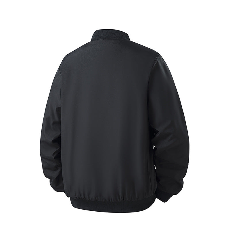 Herren Leichte Bomberjacke im MA‑1 Look mit Ärmeltasche und gerippten Bündchen Echo Archiv