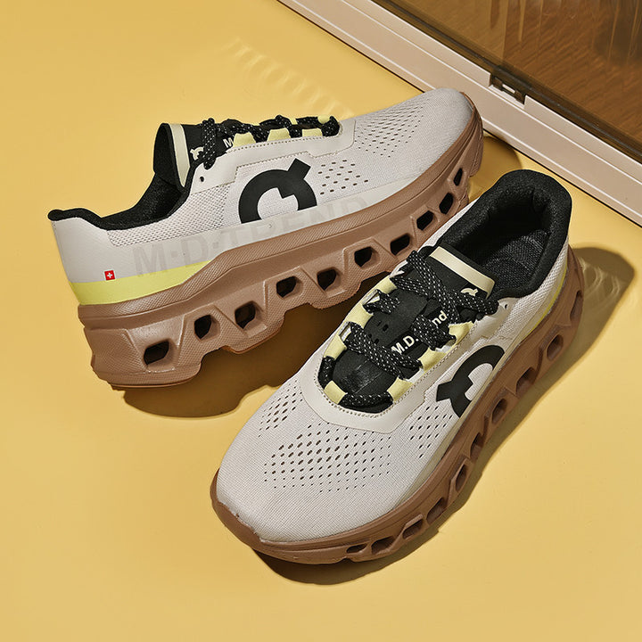 Unisex komfortable Performance-Laufschuhe mit extrahoher Dämpfung und belüftetem Mesh-Obermaterial – Tavélo