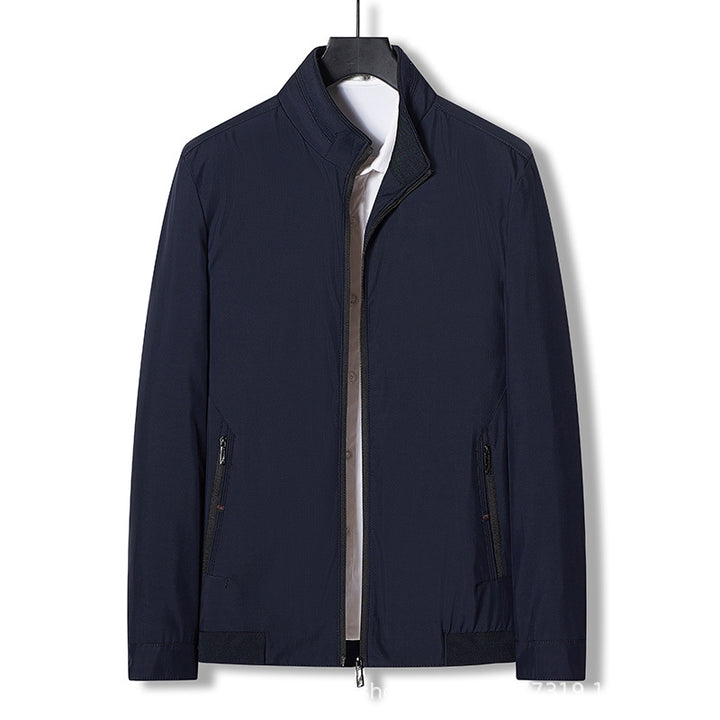 Herren funktionale Outdoor-Jacke mit hohem Kragen und atmungsaktiven Eigenschaften Echoarchiv