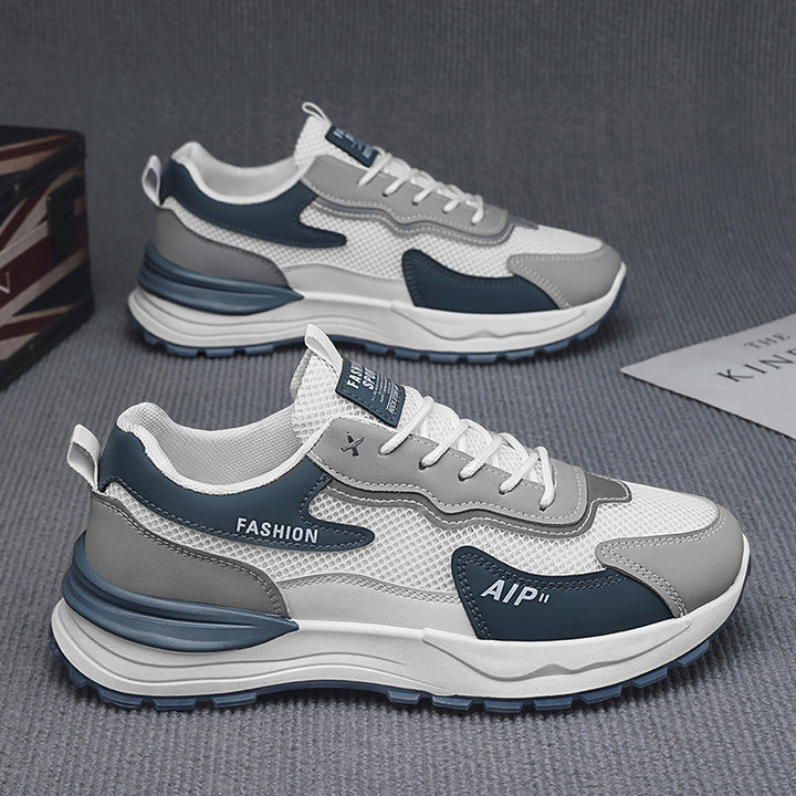 Herren Athletisch-inspirierte Plateau-Sneaker mit atmungsaktivem Mesh und griffiger Trailsohle Echoarhiv – Norré