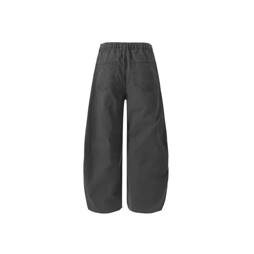 Damen Weitgeschnittene Utility-Cargo-Hose Echoarchiv