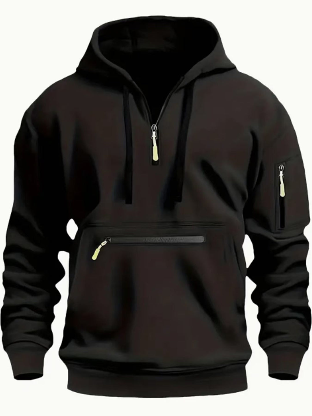 Herren Kapuzenpullover mit funktionalem Reißverschluss Echoarchiv