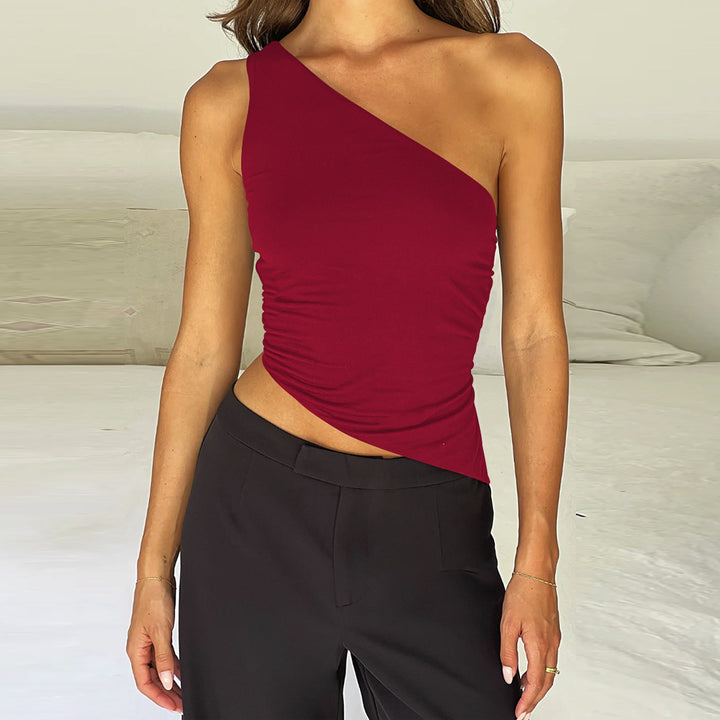 Damen asymmetrisches Top Echo Archiv