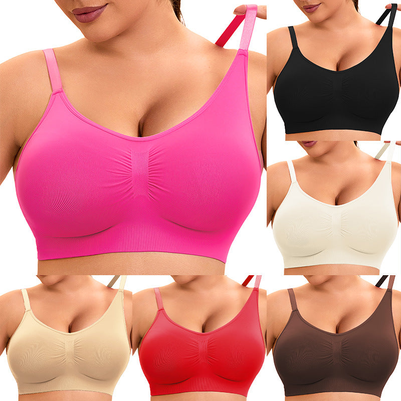 Damen sportlicher Bralette-BH mit nahtloser Passform und elastischem Unterband Echo Archiv