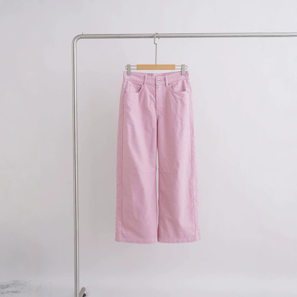 Damen Weite High-Waist Hose Echoarchiv
