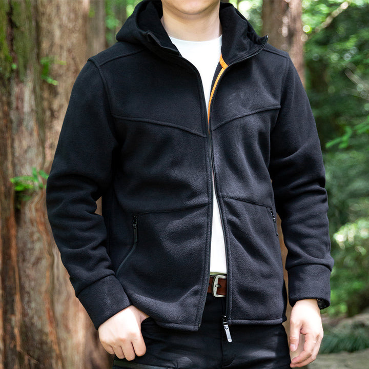 Herren Fleecejacke mit praktischen Taschen Echo Archive