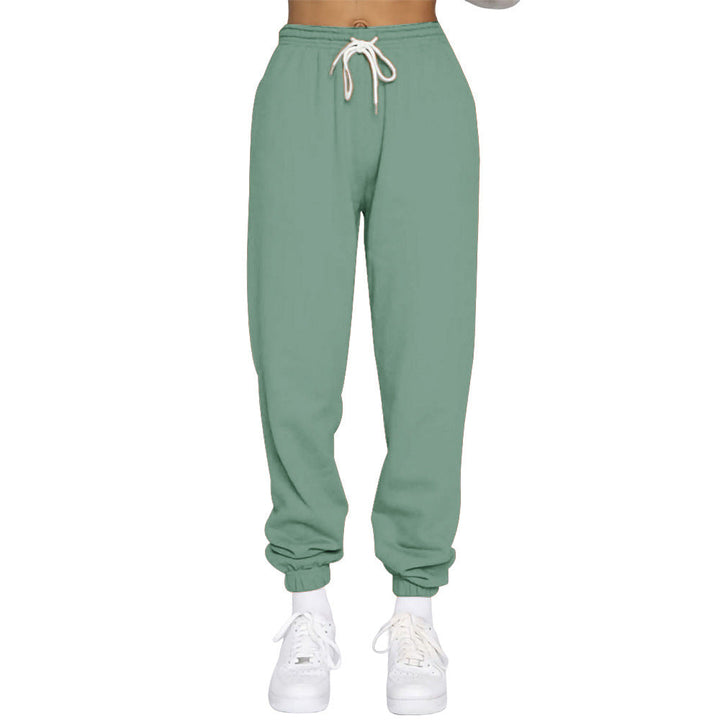 Damen Komfortable Jogginghose mit verstellbarem Bund und elastischen Bündchen Echoarchiv