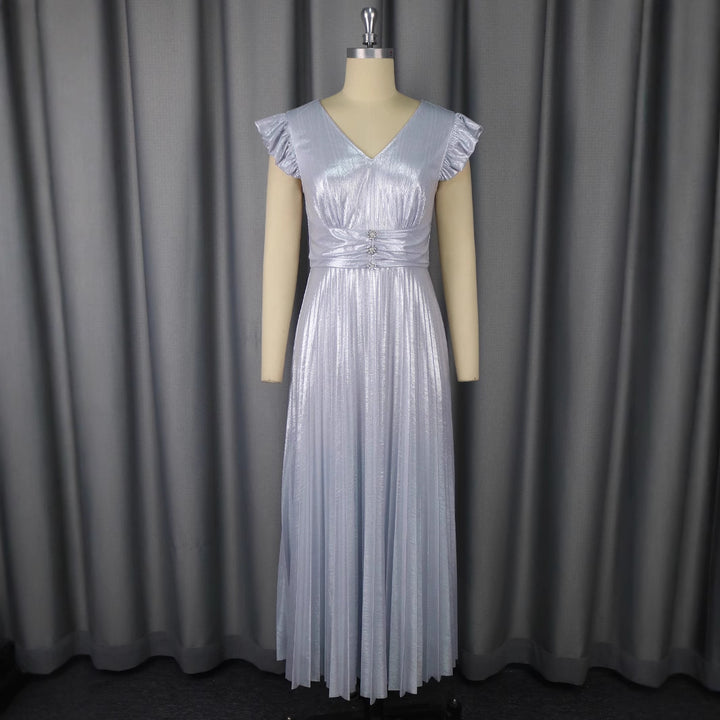 Damen Fließendes Maxikleid mit Raffungen Echo Archiv