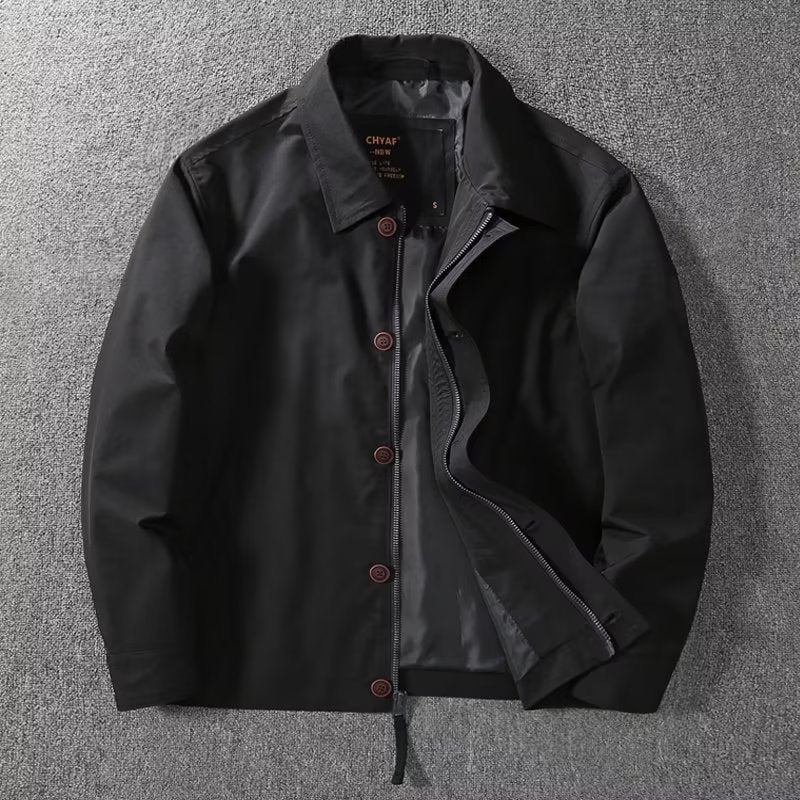 Herren modische Übergangsjacke mit vielseitigem Schnitt und praktischen Taschen Echoarchiv