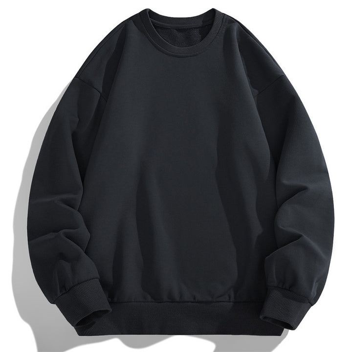 Herren Oversize Rundhals-Sweatshirt mit Rippbündchen und dropped-shoulder Schnitt Echo Archiv