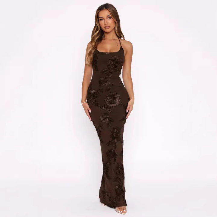 Damen Maxikleid mit floralem Design Echo Archiv