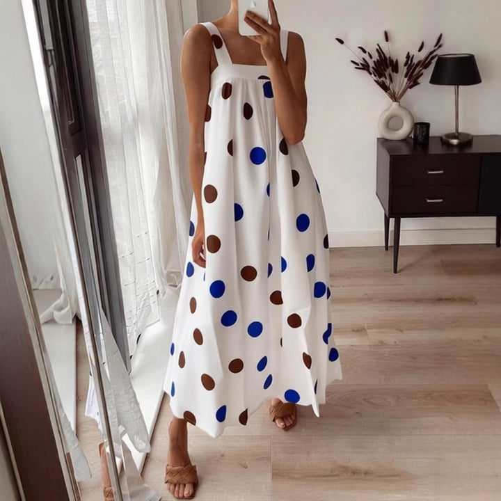 Damen Maxikleid mit floralem Muster und luftiger Passform Echo Archiv