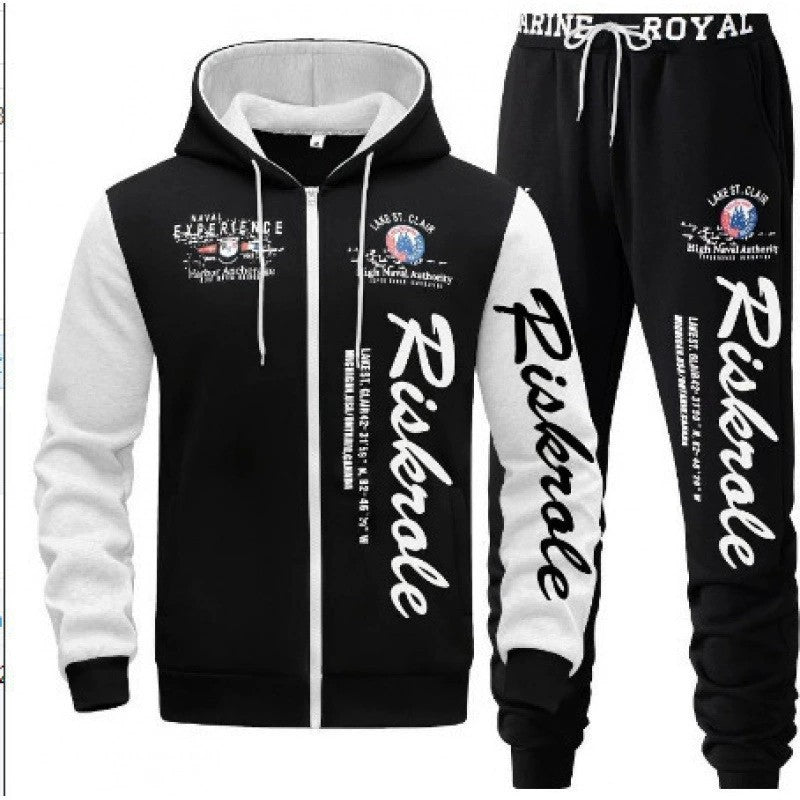 Herren Sportlicher Hoodie- und Jogginghosen-Set Echo Archiv