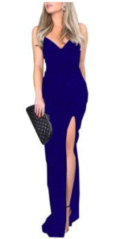 Damen Elegantes und figurbetontes Abendkleid mit hohem Schlitz Echo Archiv