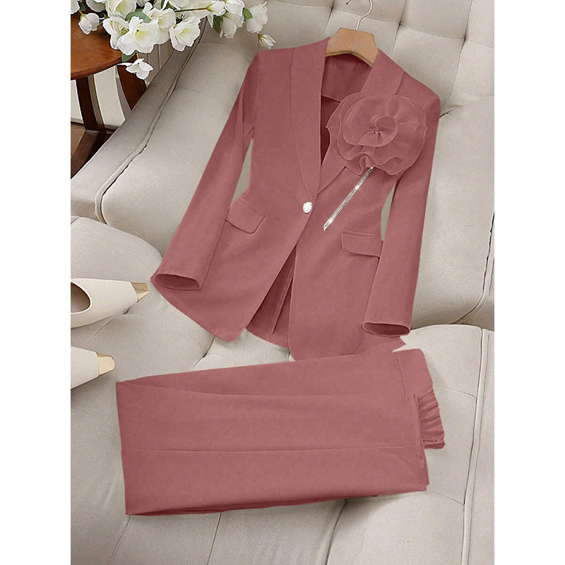 Damen Elegantes und Stilvolles Blazer-Set Echo Archiv